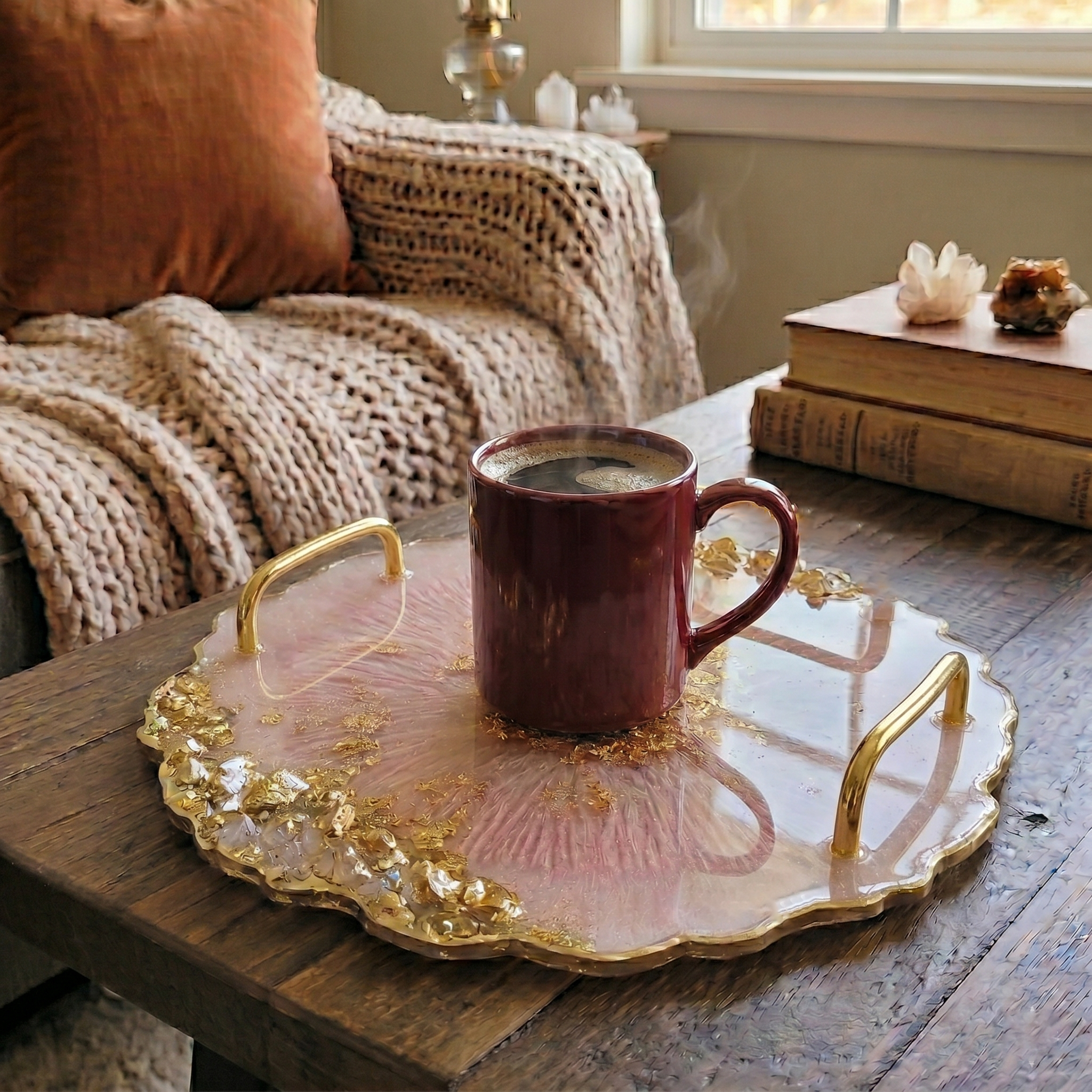 Round Resin Tray