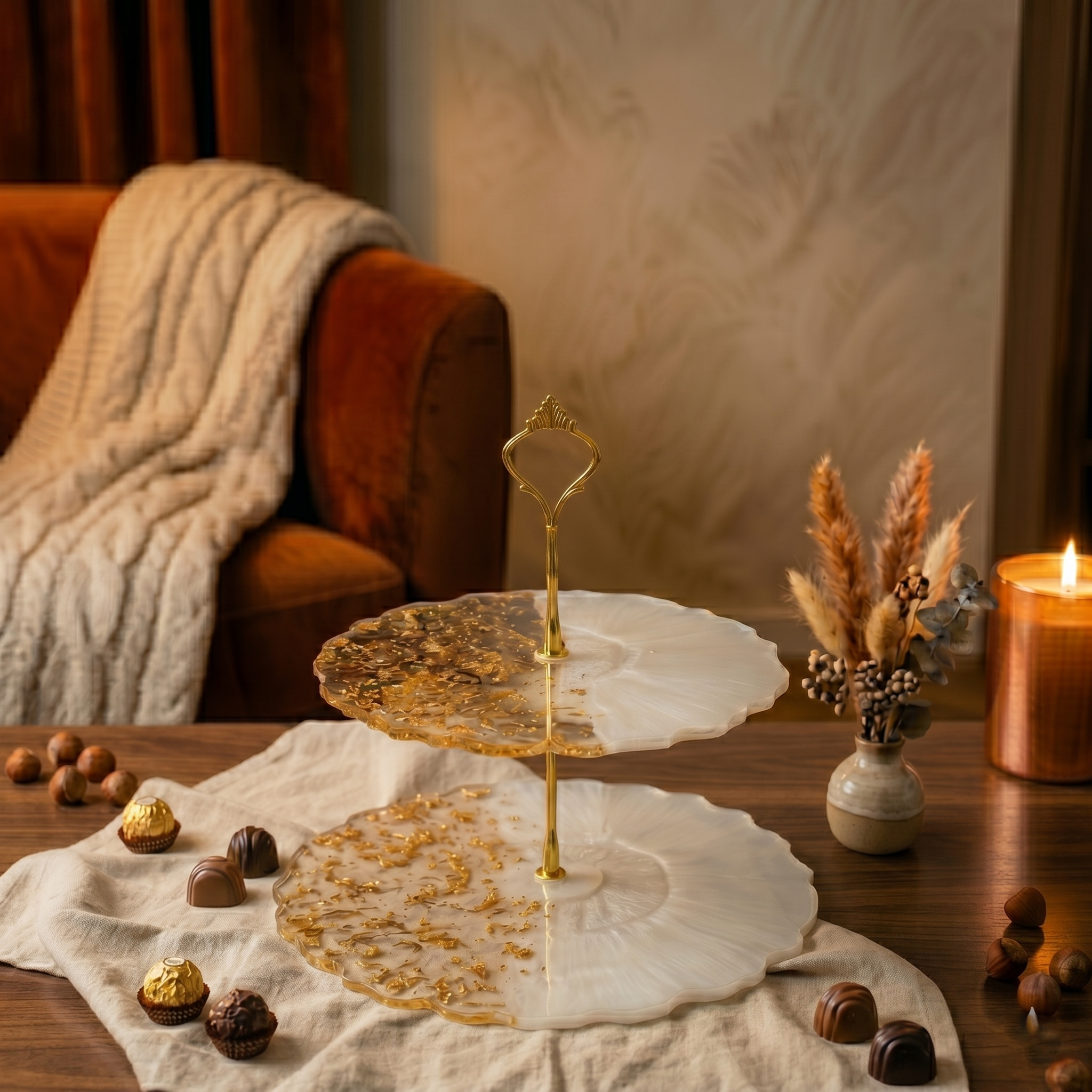 Resin Dessert Plate