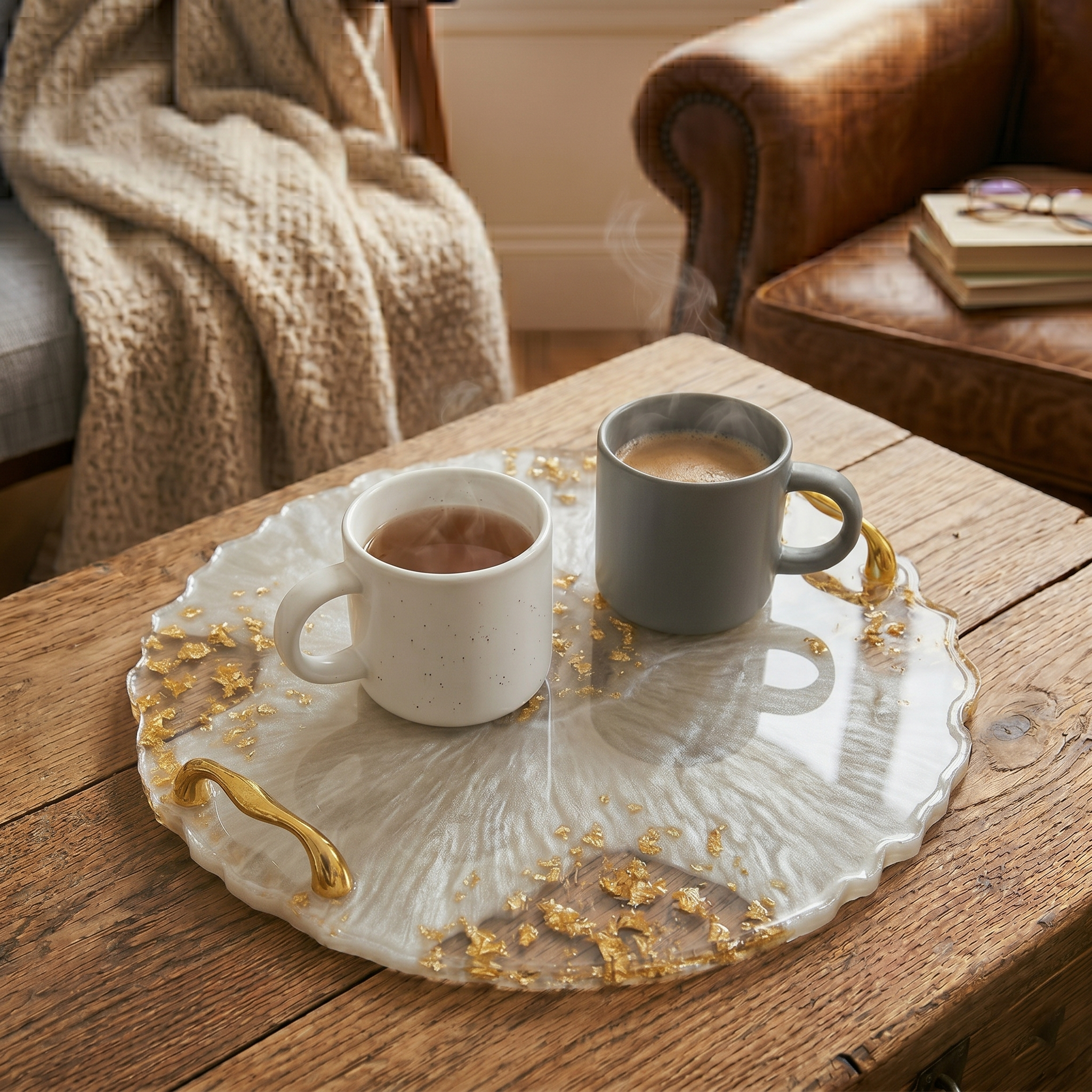 Round Resin Tray