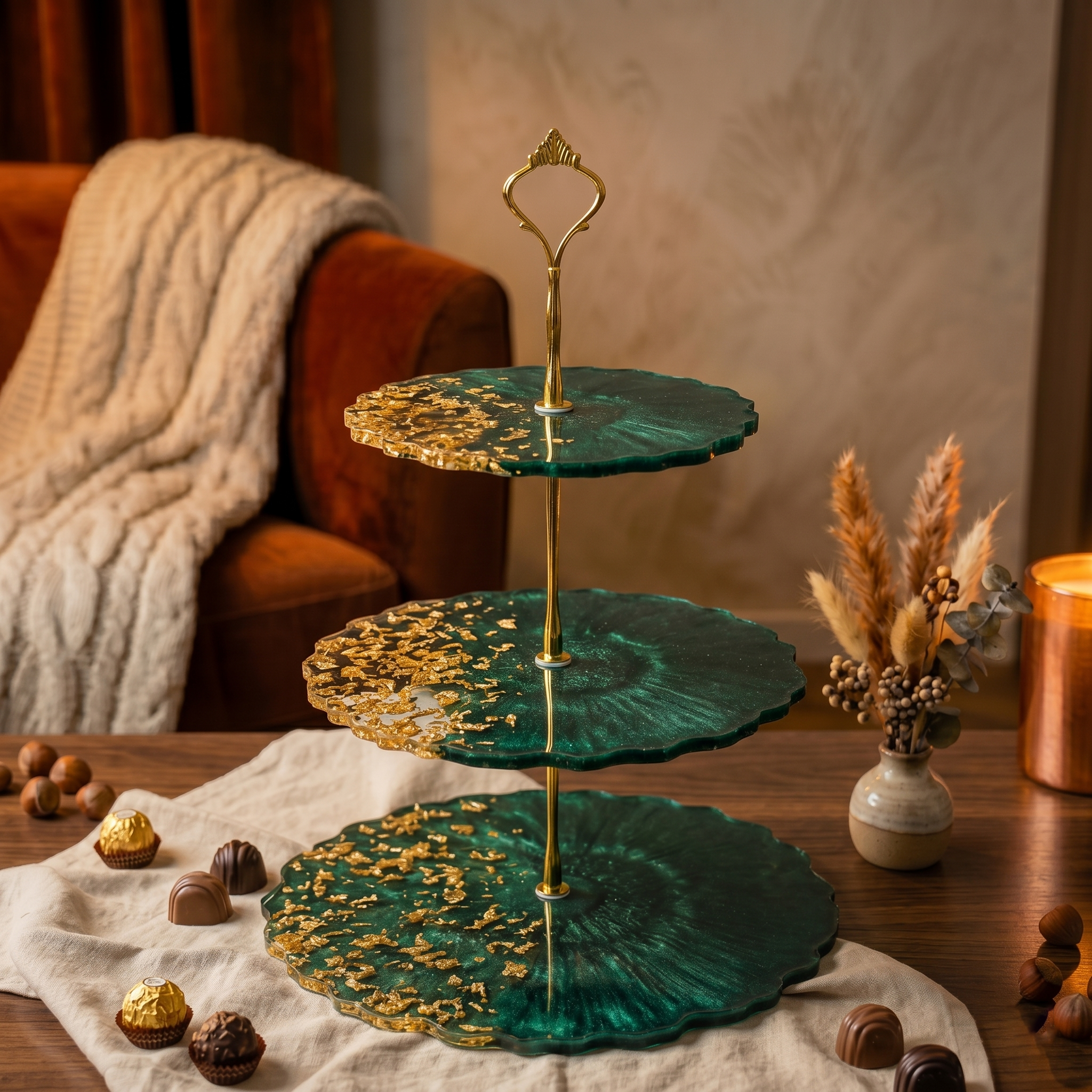 Resin Dessert Plate