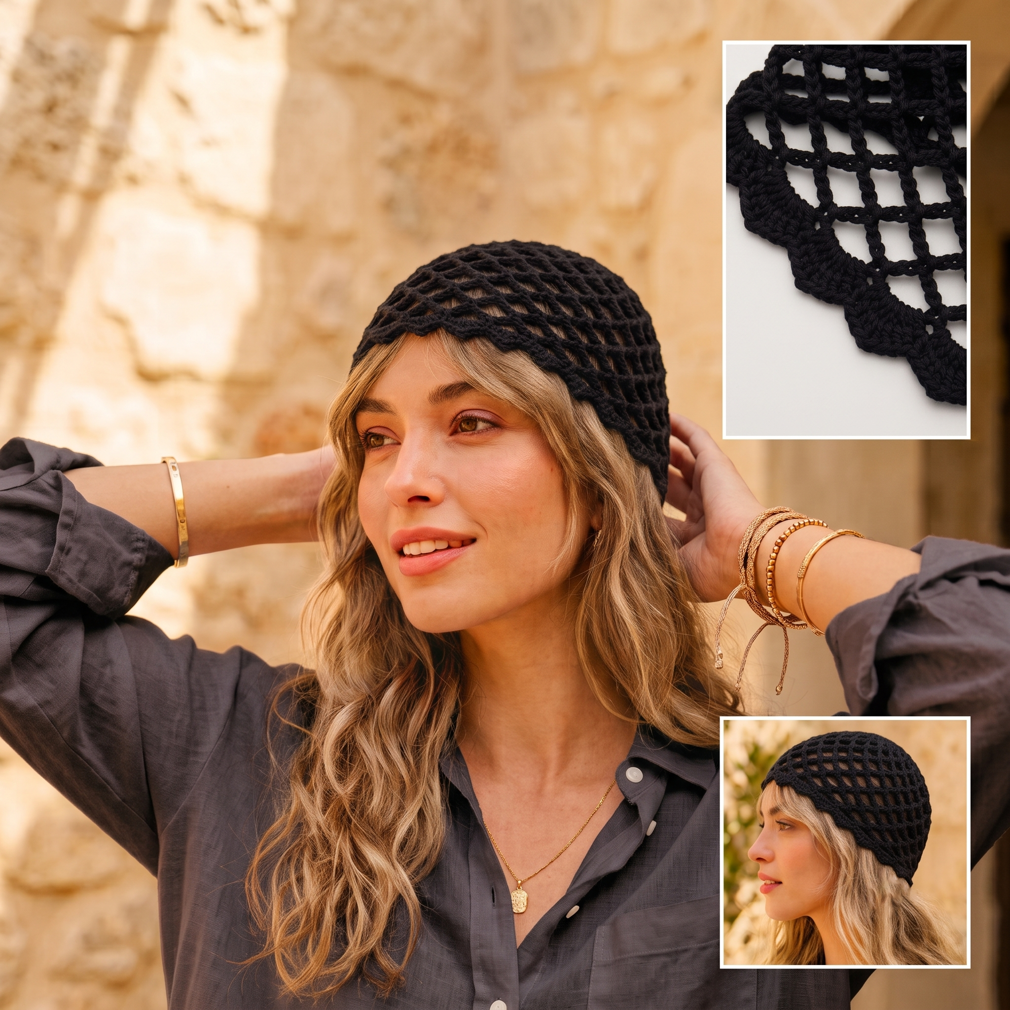 Crochet Artistic Beanie