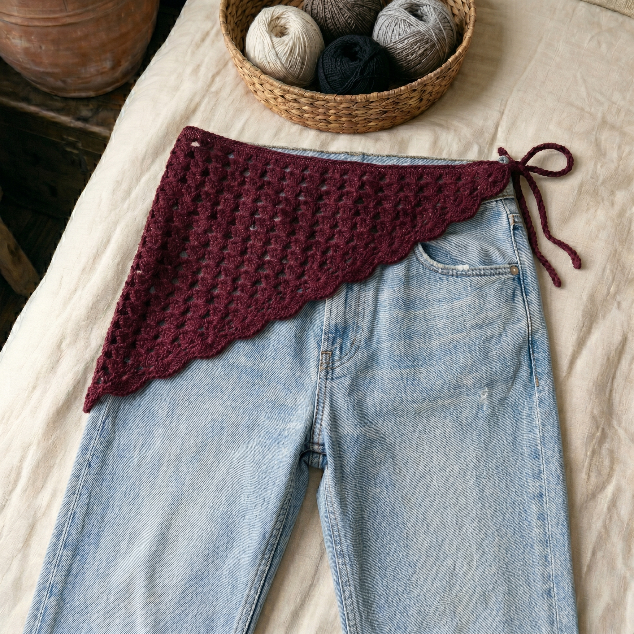 Crochry Waist Bandana