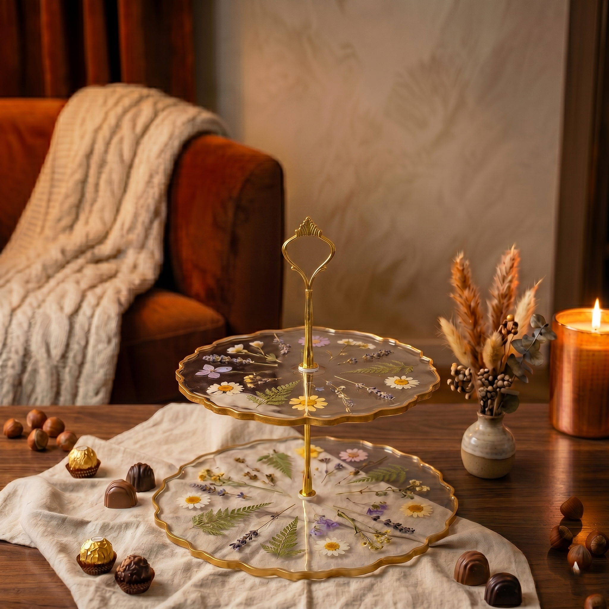 Resin Dessert Plate