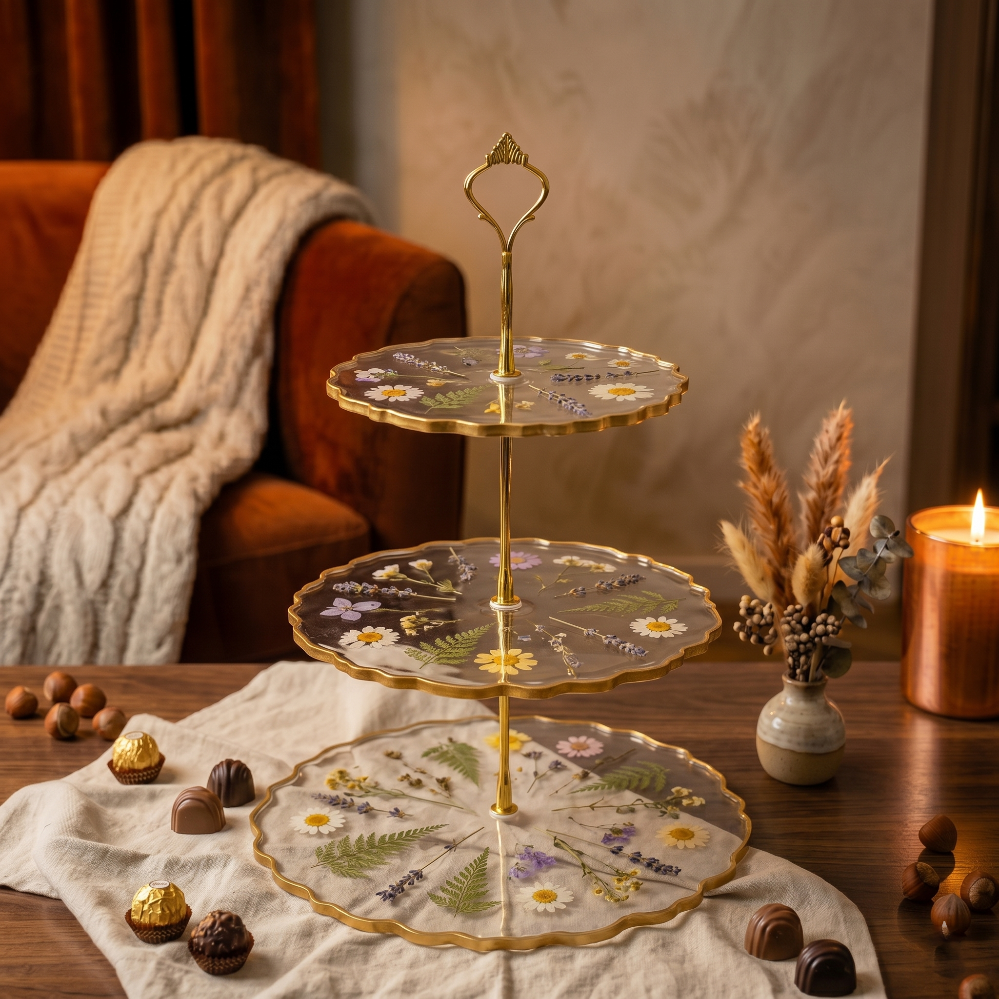 Resin Dessert Plate