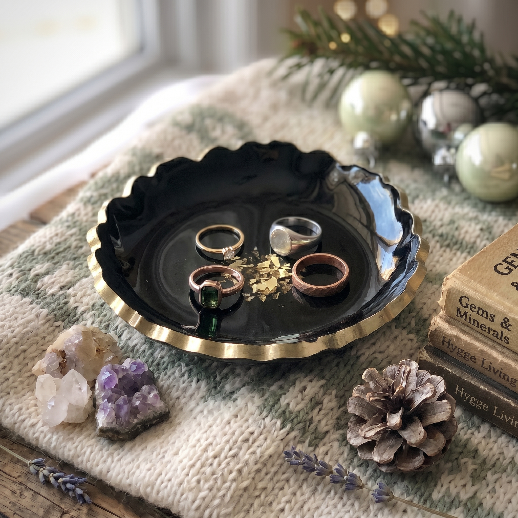 Resin Jewelry Bowl