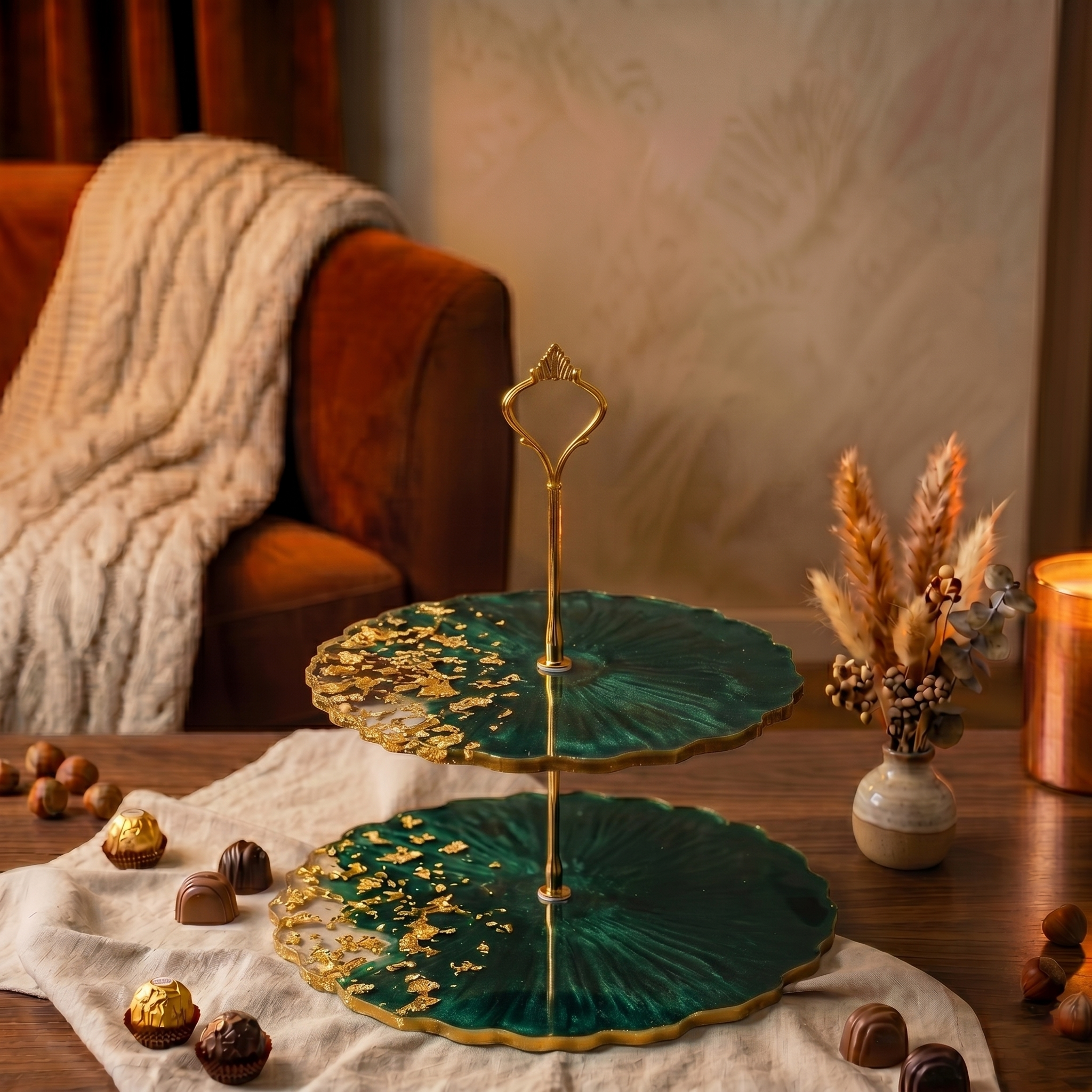 Resin Dessert Plate