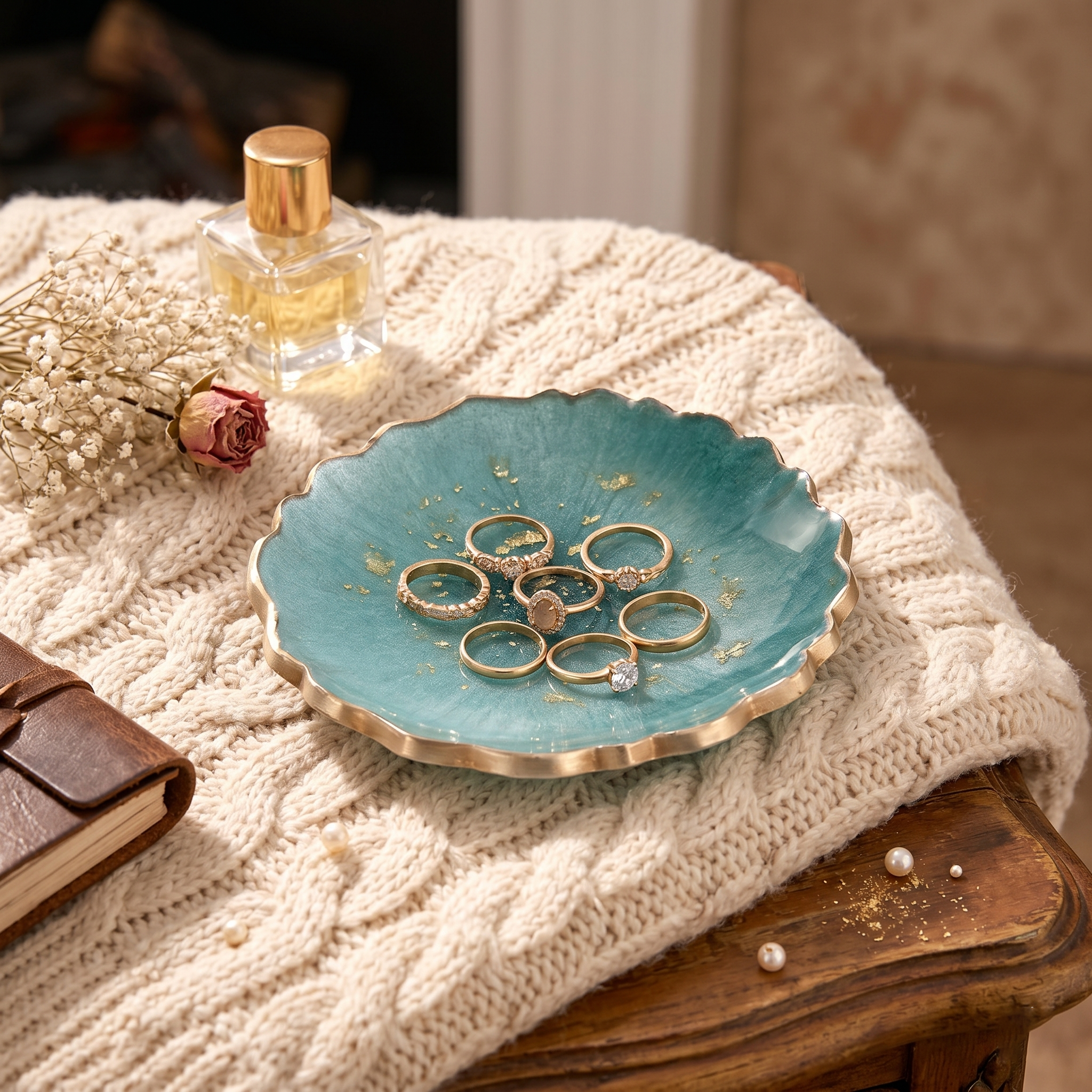 Resin Jewelry Bowl