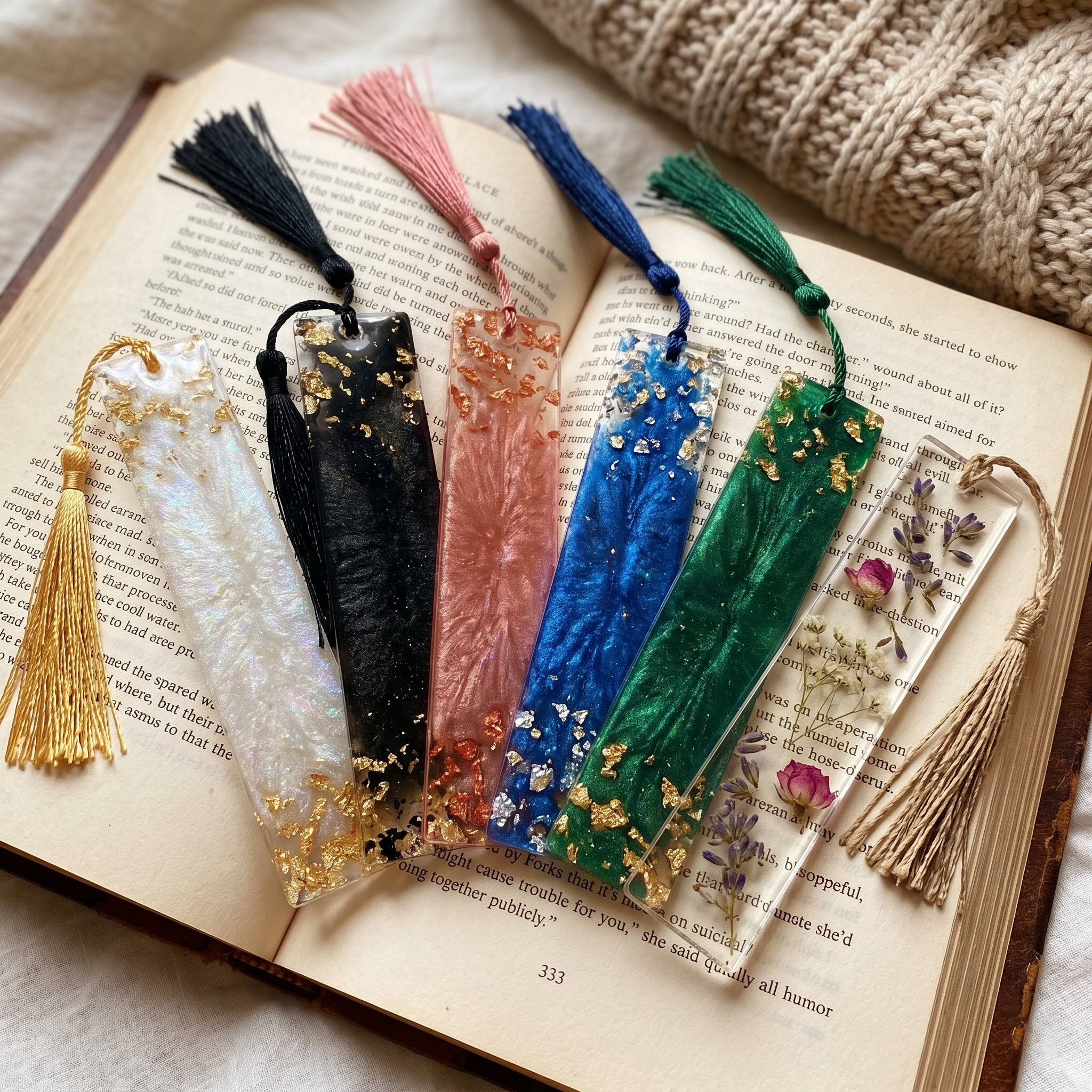 Resin Bookmarks