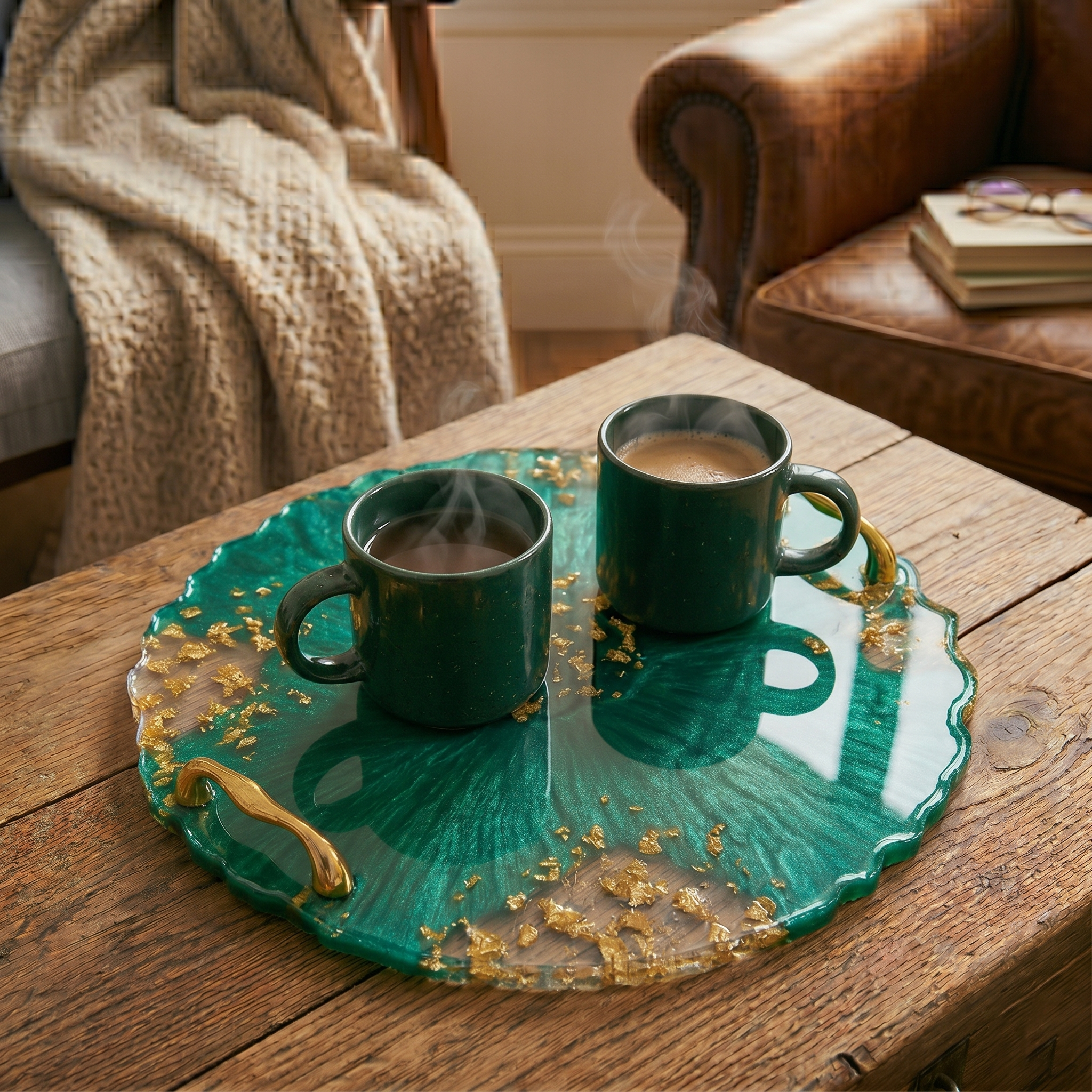 Round Resin Tray