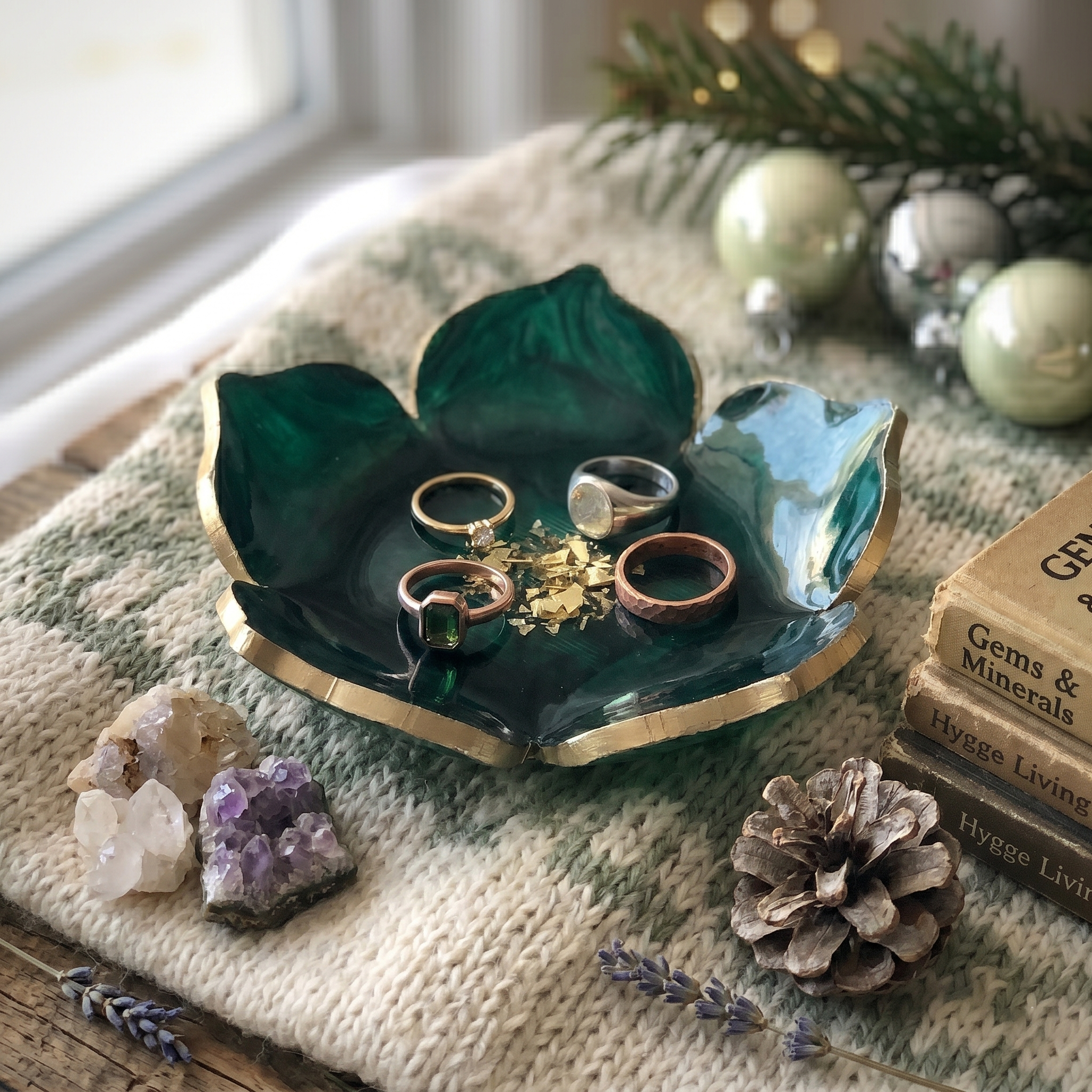 Resin Jewelry Bowl