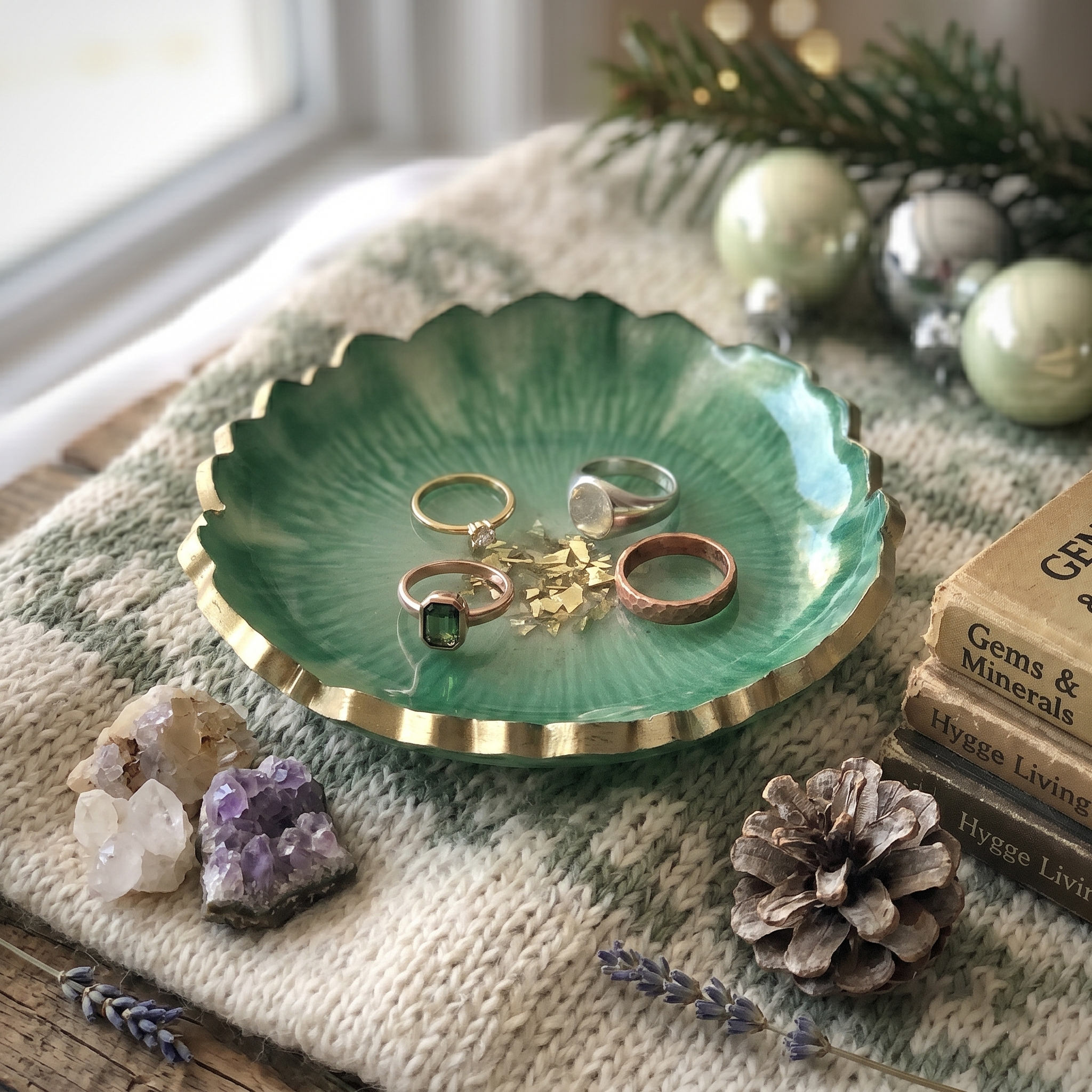 Resin Jewelry Bowl