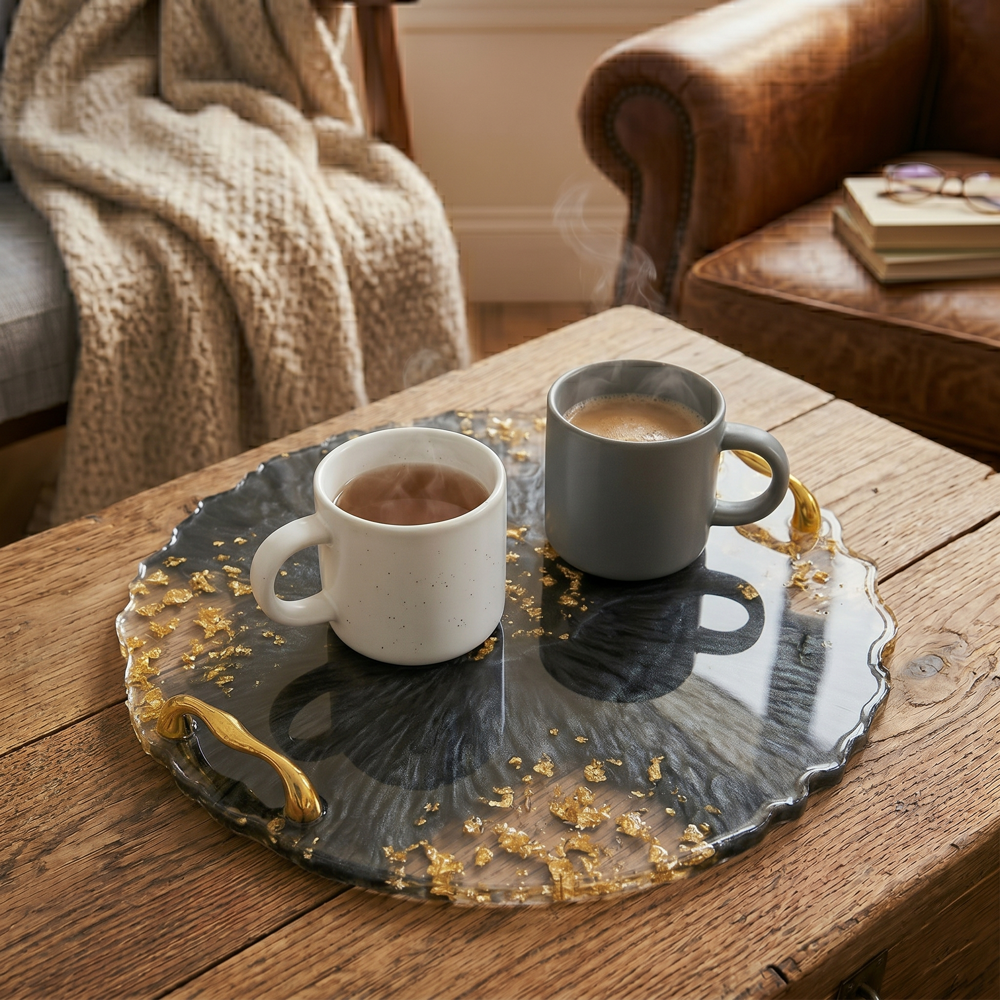 Round Resin Tray