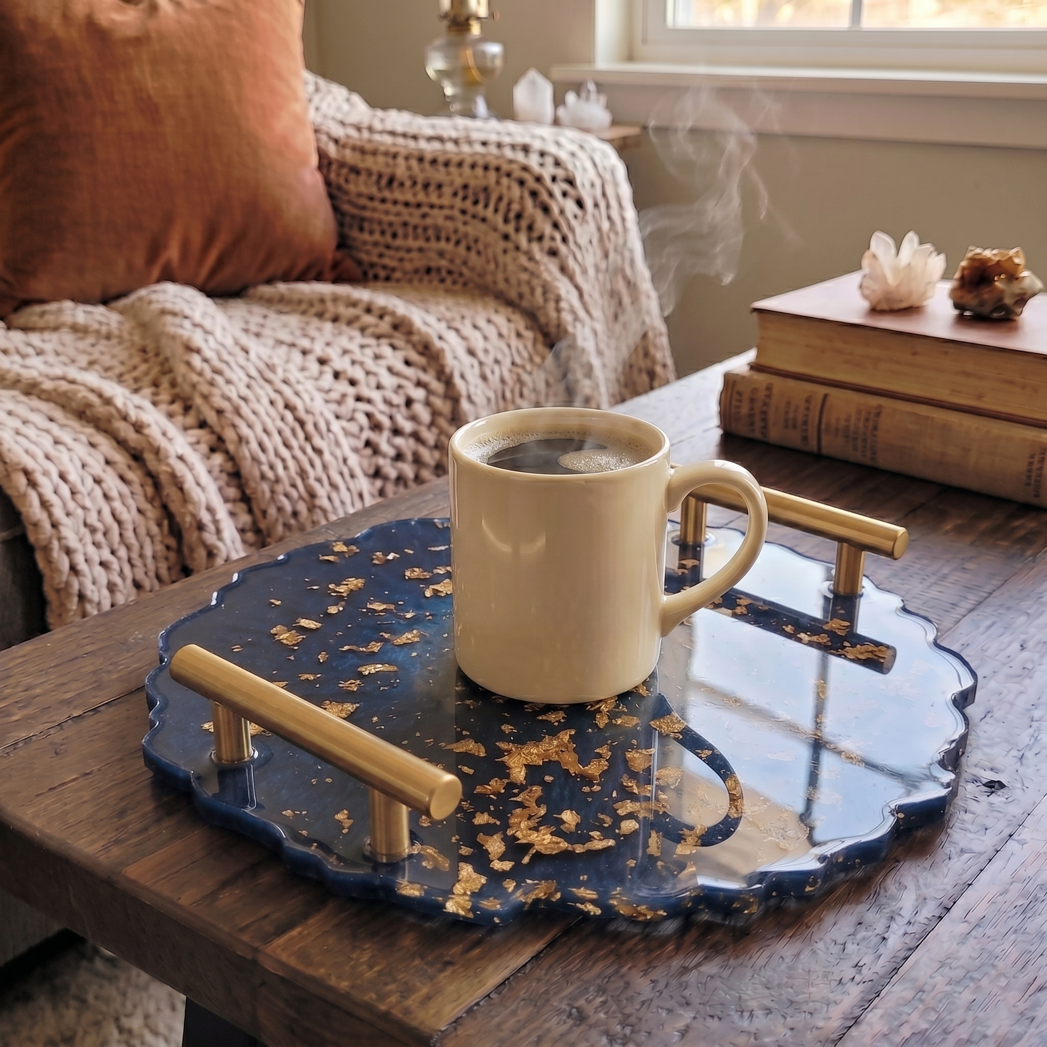 Round Resin Tray
