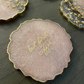 Resin Coasters Premium Design - 4 Pcs