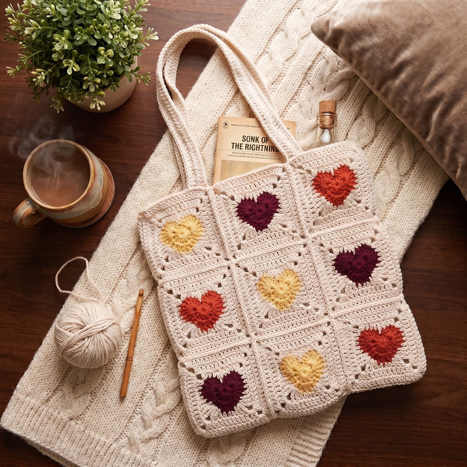 Crochet Tote Bag