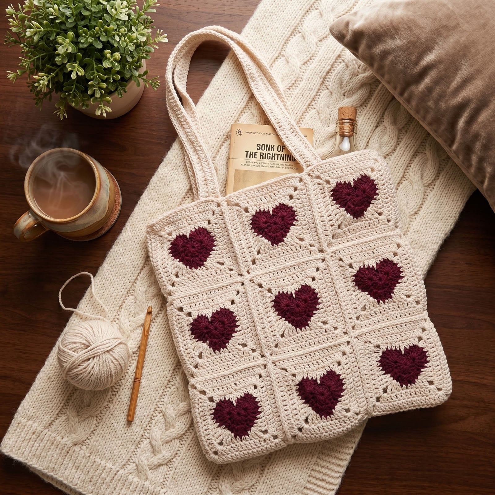 Crochet Tote Bag