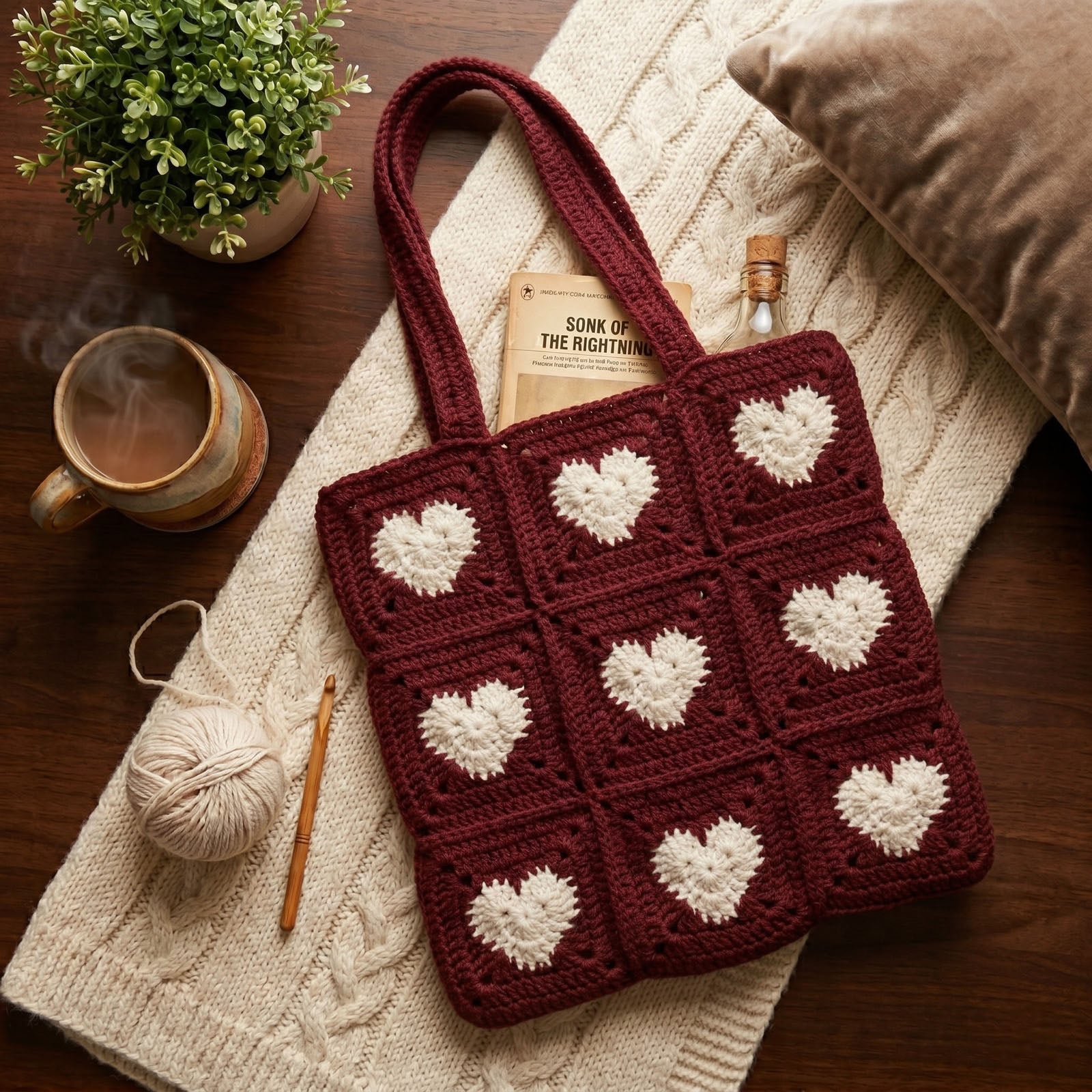 Crochet Tote Bag