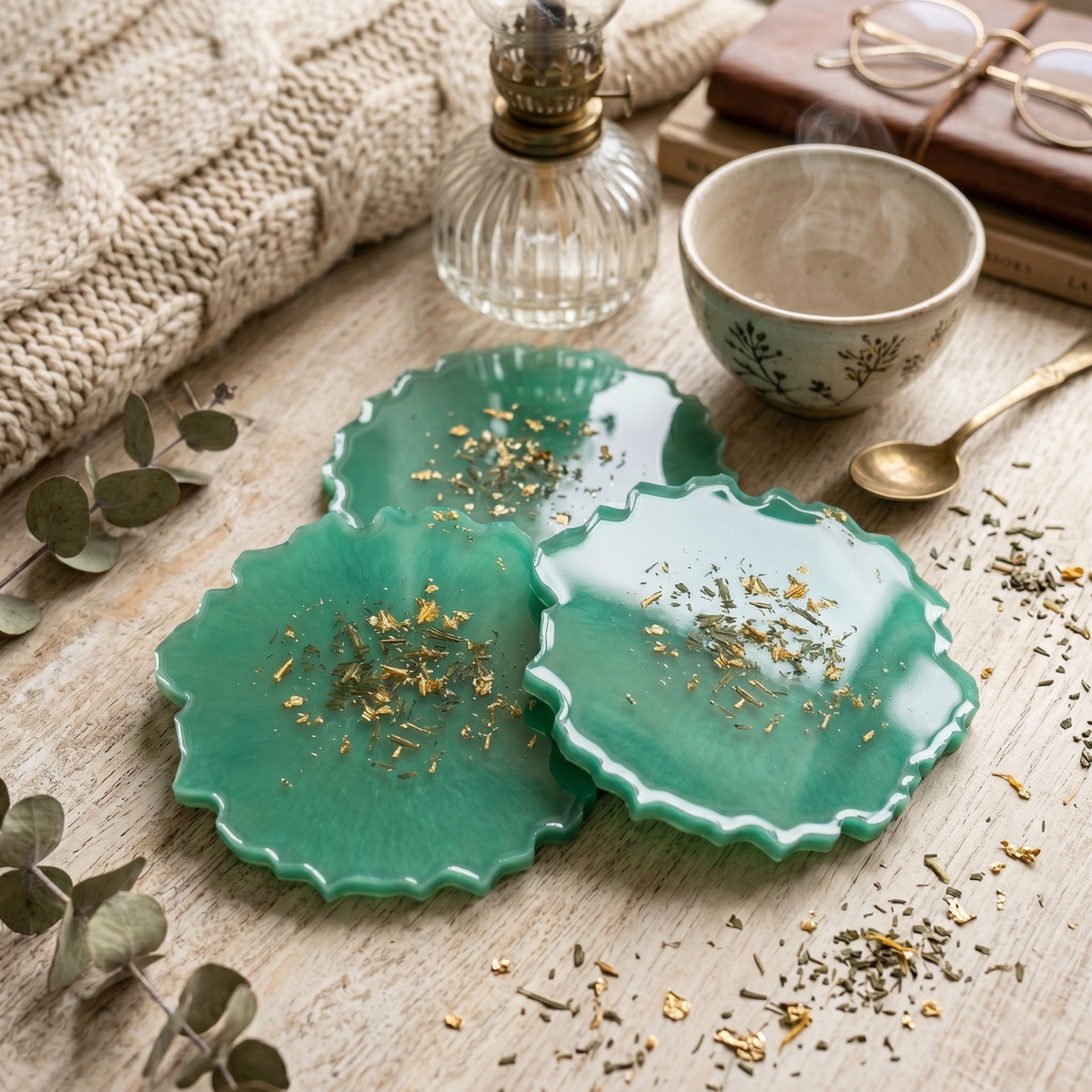 Resin Coasters Premium Design