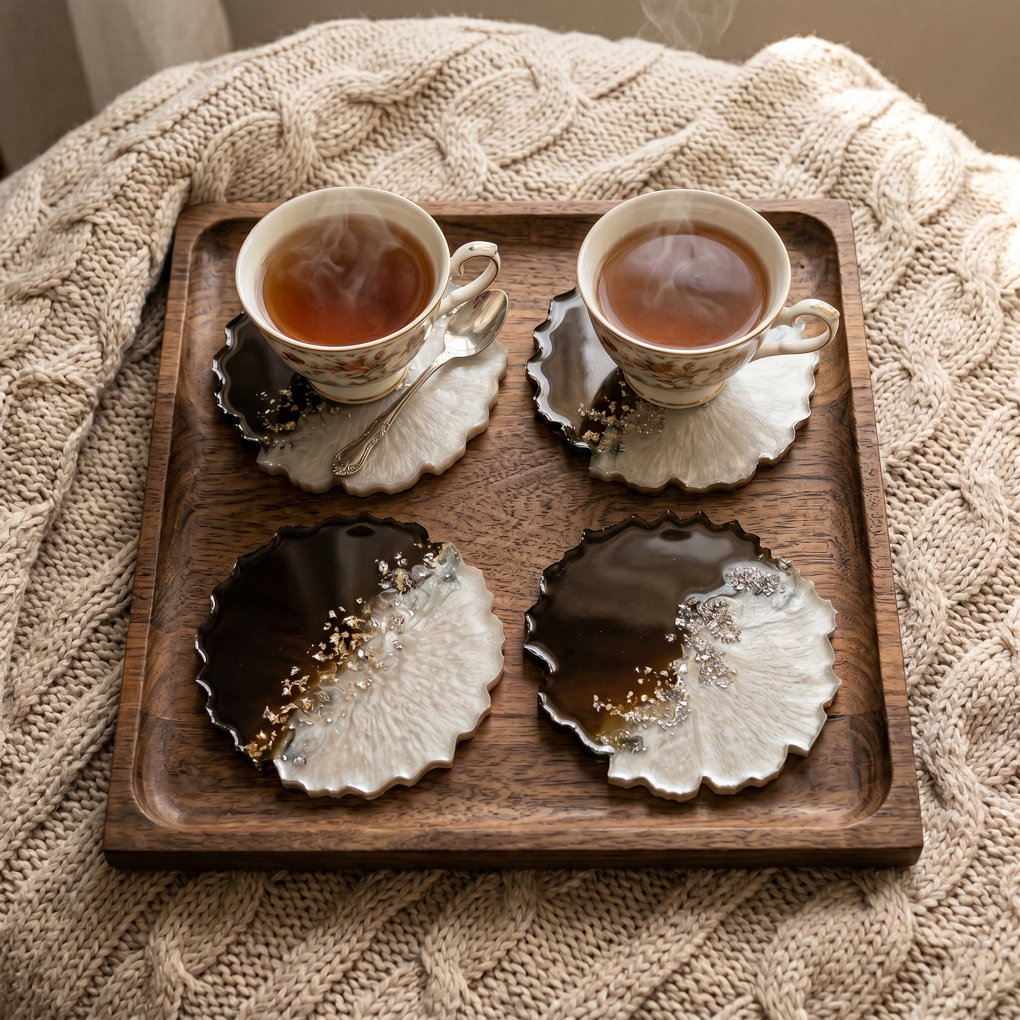 Resin Coasters Premium Design
