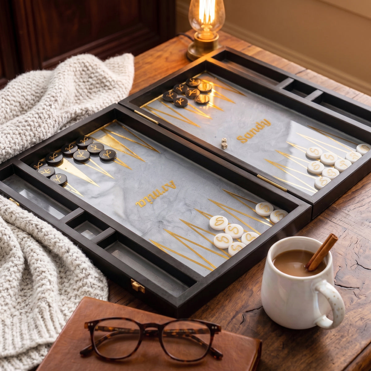 Resin Tawla (Backgammon)