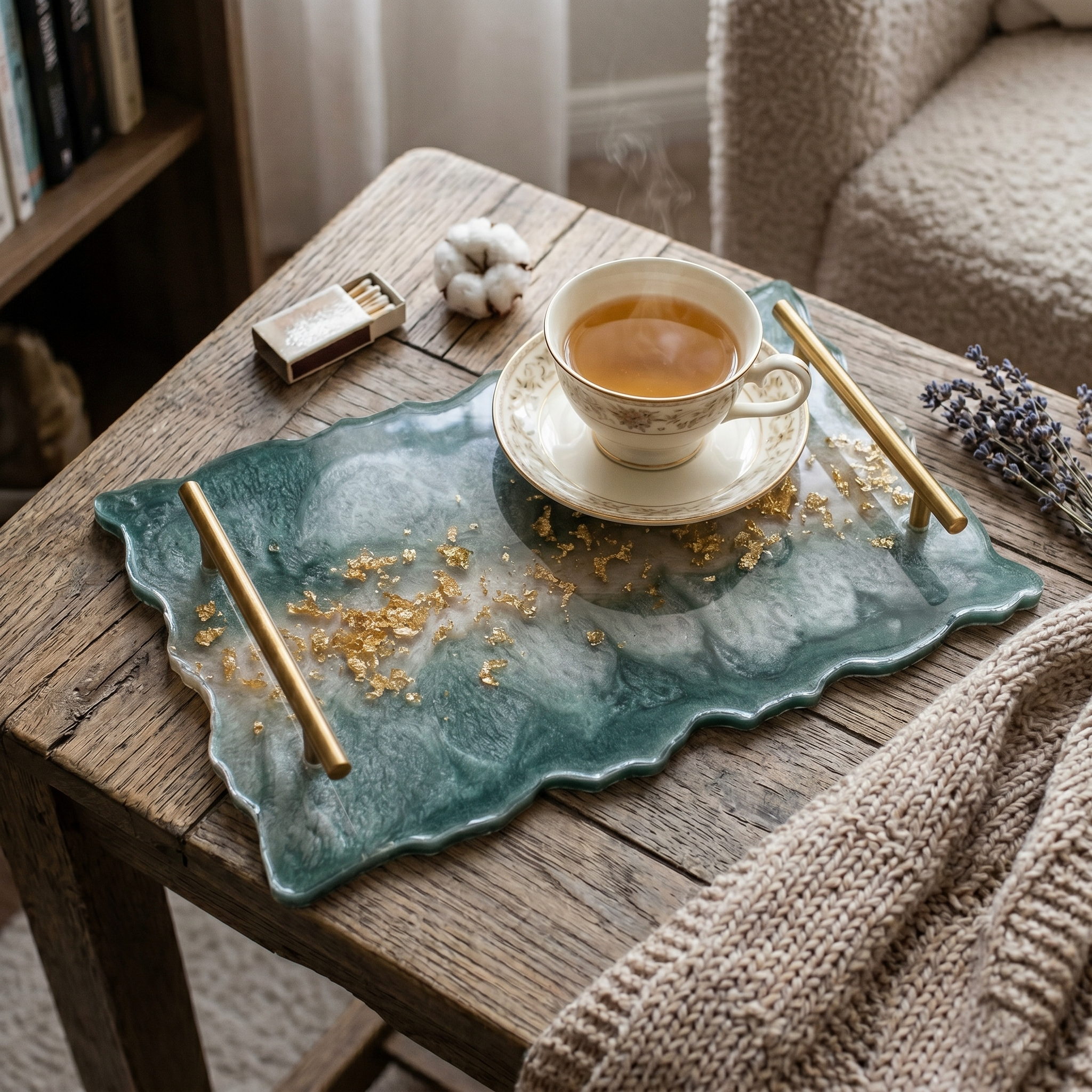 Rectangular Resin Tray